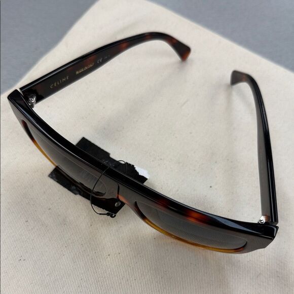 Celine Amber Tortoise Sunglasses - Picture 2 of 9